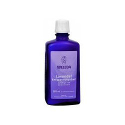 Soothing lavender bath