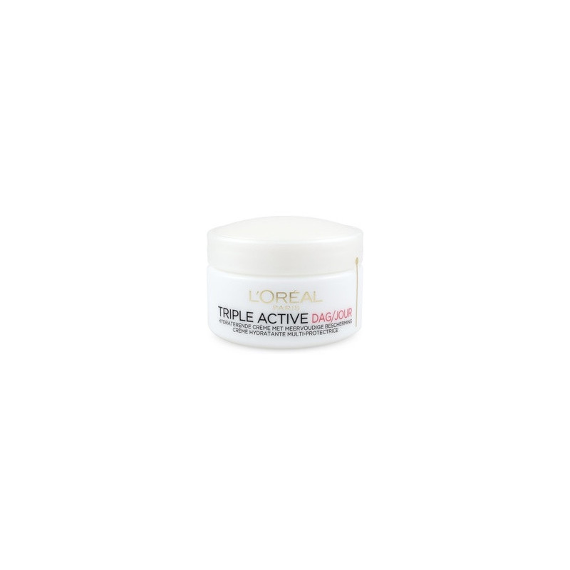 Daily moisturizing cream for dry and sensitive skin (Triple Active) 50 ml