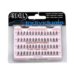 Long lashes in clusters...