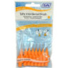 Interdental Brush Normal (0.45 mm orange 8 pcs) - interdental toothbrushes