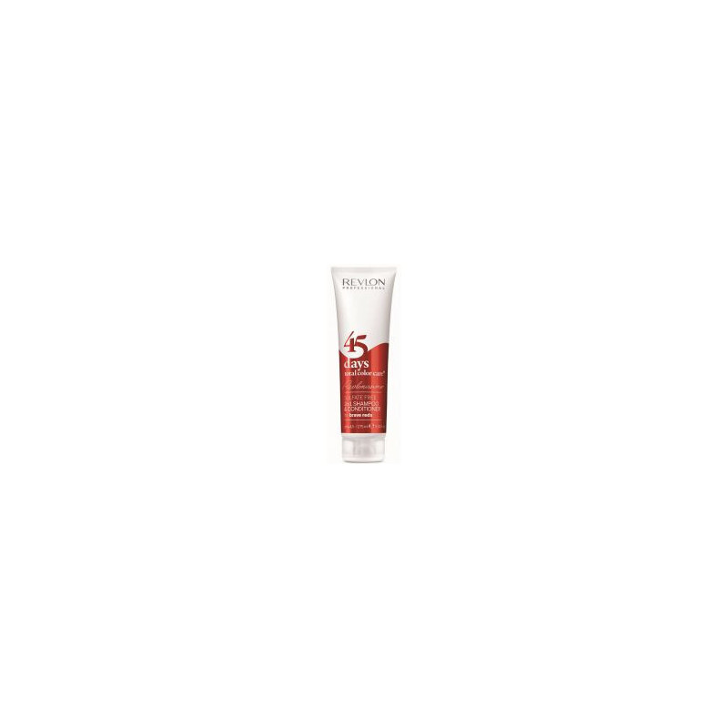45 days total Color Care Shampoo & Conditioner Brave Reds - shampoo and conditioner for bold reds