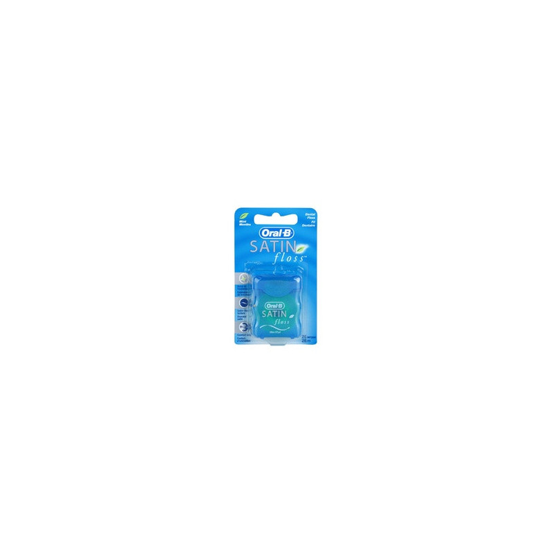 Satin Floss Mint - Dental floss with mint flavor 25 m